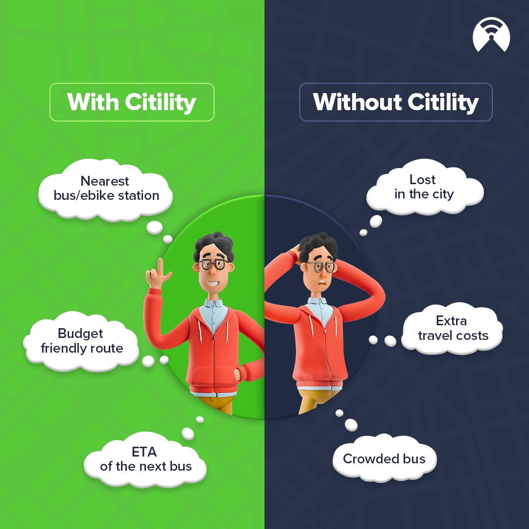 citilityapp's tweet photo. We have a simple mission, to empower every citizen with the best commute app that solves all their transportation woes. For all your mobility problems, we have one solution- Citility. Explore now!
#easycommuting #bus #commute #ebike #urbanmobility #suratcity #citility https://t.co/iBuhuxX5cC