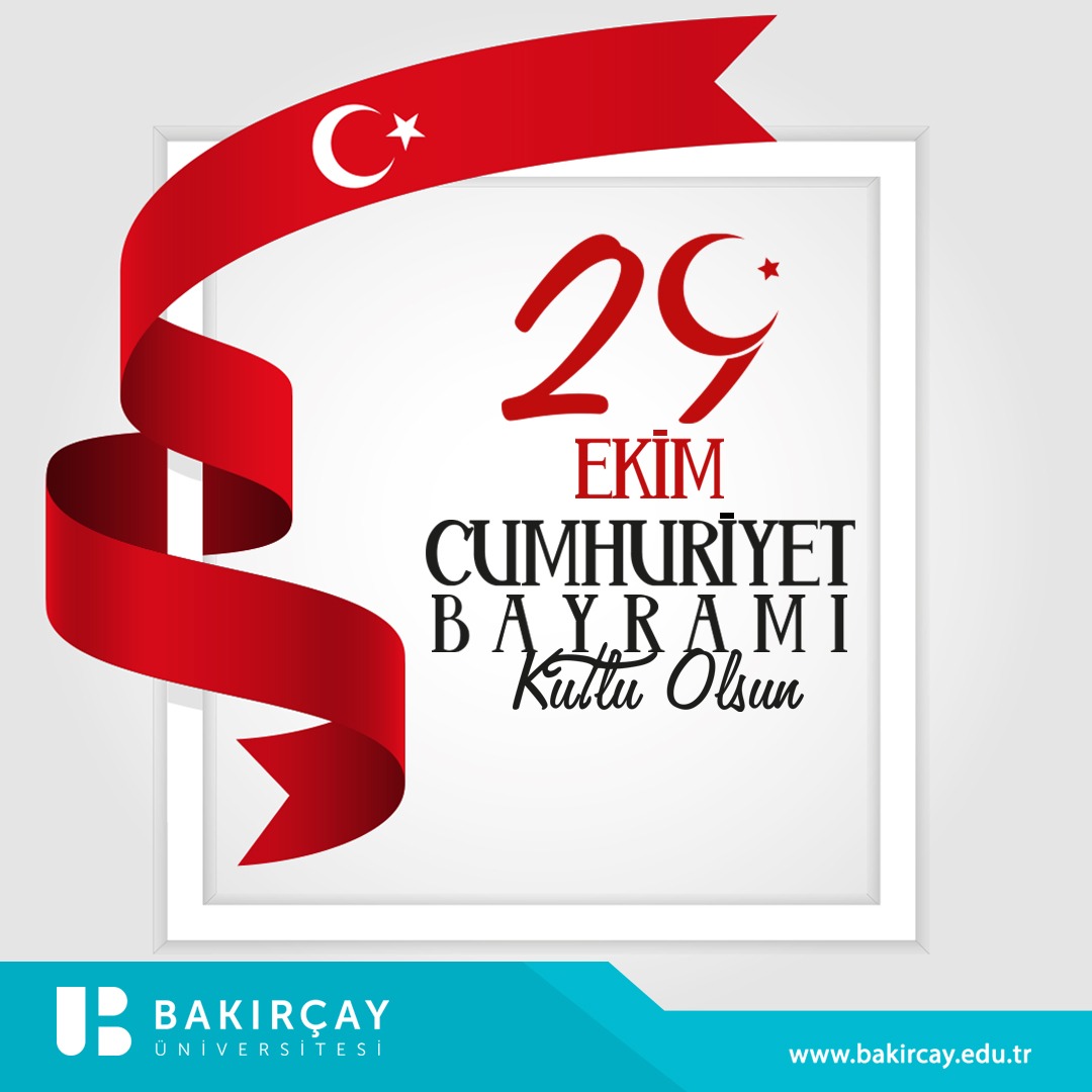 bakircayedu's tweet photo. Ey yükselen yeni nesil! İstiklal sizsiniz. Cumhuriyeti biz kurduk, onu yükseltecek ve yaşatacak sizsiniz. 
"Mustafa Kemal ATATÜRK"

Cumhuriyet Bayramınız Kutlu Olsun!

#izmirbakırçayüniversitesi https://t.co/KfNAKD0eOh