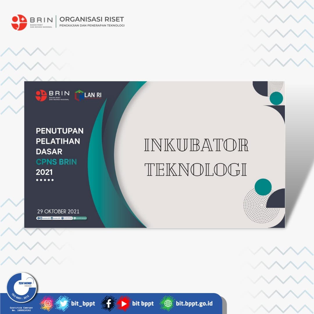 bit_bppt's tweet image. ..maka pada hari ini CPNS BIT selaku peserta Latsar CPNS Tahun 2021 beserta mentor mengikuti kegiatan acara Penutupan Pelatihan Dasar secara daring melalui Zoom Meeting.

#bit_bppt #BRIN #inkubasibisnisteknologi #inkubatorbisnis #startup #inkubatorteknologi