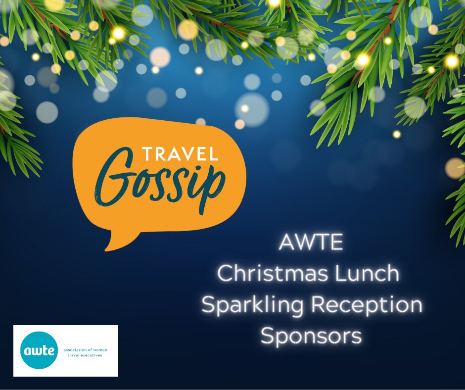 AWTEuk's tweet photo. It wouldn’t be an @AWTEuk Christmas Lunch without a Sparkling Reception now would it? 

Announcing with PRIDE, our wonderful sponsors @TravelGossipUK 🤩

Bubbles Ahoy 🥂����🥂🍾 with non alcoholic fancies too! 🍸🧉🍹

Tickets &amp; Tables https://t.co/ACymRwD9E4 #event #awtexmaslunch https://t.co/Pi1cpDUrC9