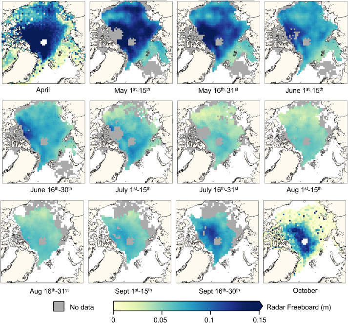 We’re excited to share our new paper “A 10-year record of Arctic summer sea ice freeboard from CryoSat-2” @Bristol_Glac @GeogBristol @CIRFA_SFI @ECCCSciTech @AWI_Media @esa_cryosat @esaclimate