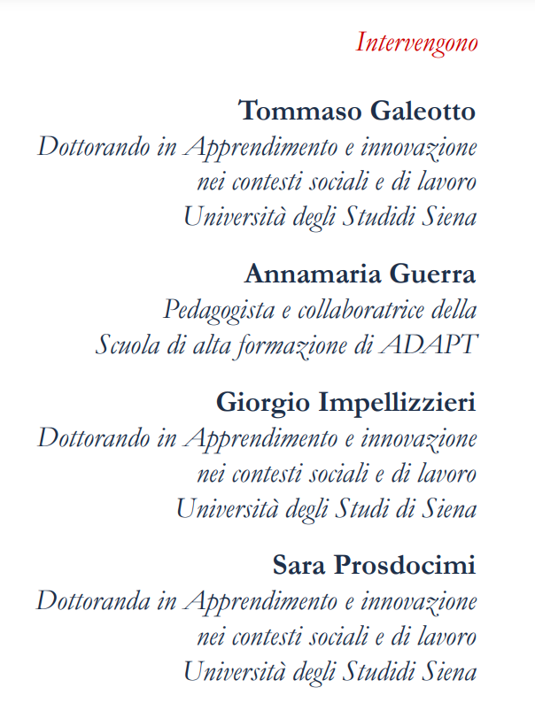 adaptland's tweet photo. #Scuola/#Università e mercato del lavoro: la transizione che non c’è.
📅Martedì #2novembre 🕐14:00
Free #AdaptWebinar.
Evidenze empiriche su #alternanza, #tirocini, #volontariato, lavoro a tempo e #somministrazione.
📽️🔗https://t.co/20NA7qGQhE https://t.co/EFsDnXb54x
