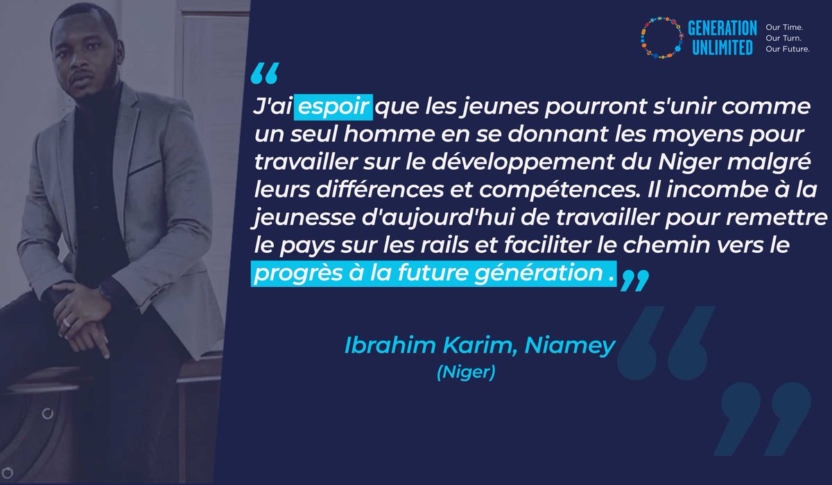 🎙️ #voiceofYouth
#YouthofNiger
#VoiceofSahel

Our Time, Our Turn, Our Future...