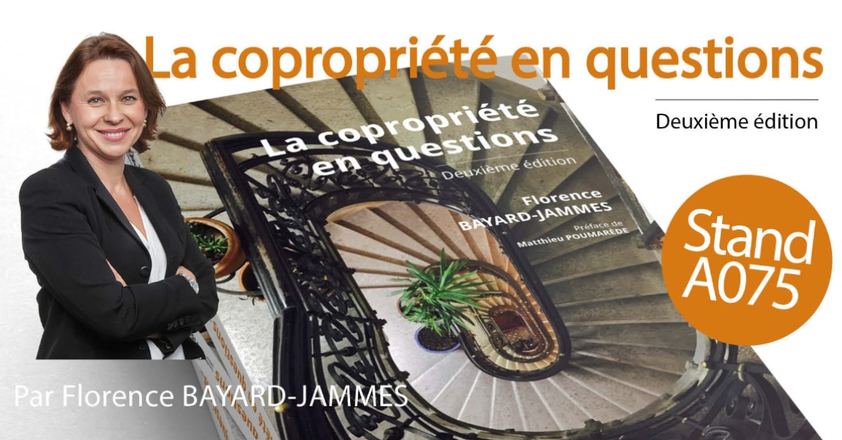 [#Évènement] - #Dédicace au salon de la #copropriété 2021 <a href="/SalonCopro/">Salon de la Copropriété et de l'Habitat 🏢</a>
<a href="/f_jammes/">JAMMES Florence</a> sera présente le mercredi 03 novembre sur notre stand <a href="/EDILAIX/">Edilaix Editions</a> A075 à partir de 10h
🔗edilaix.com/124-bayard-jam…
#saloncopro #immobilier #rencontre #auteure #ouvrage #livre #vendredilecture #Paris
