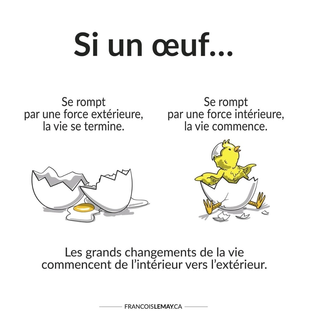 Nous pouvons tous accomplir des actes extraordinaires. Commençons par se faire confiance et essayer. ✌

#formation #challenge