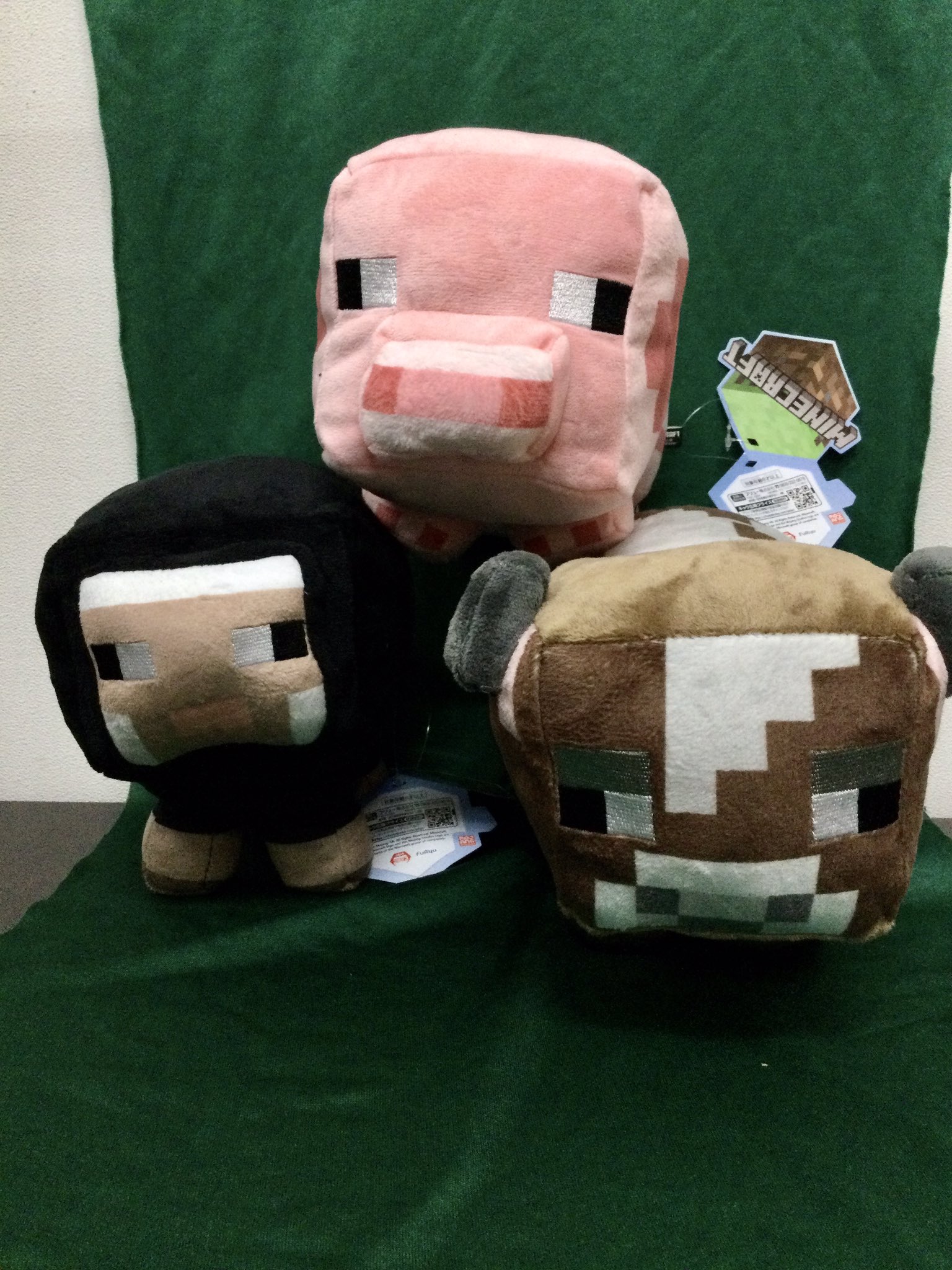 セガアリーナ蘇我 景品入荷情報 マインクラフト ベビーぬいぐるみ ブタ ヒツジ ウシ マインクラフト チキン ジョッキーbigぬいぐるみ 鬼滅の刃 おひるねこ Mpミニフィギュアー柱 集結 ー 壱 入荷しました セガ蘇我 マインクラフト 鬼滅