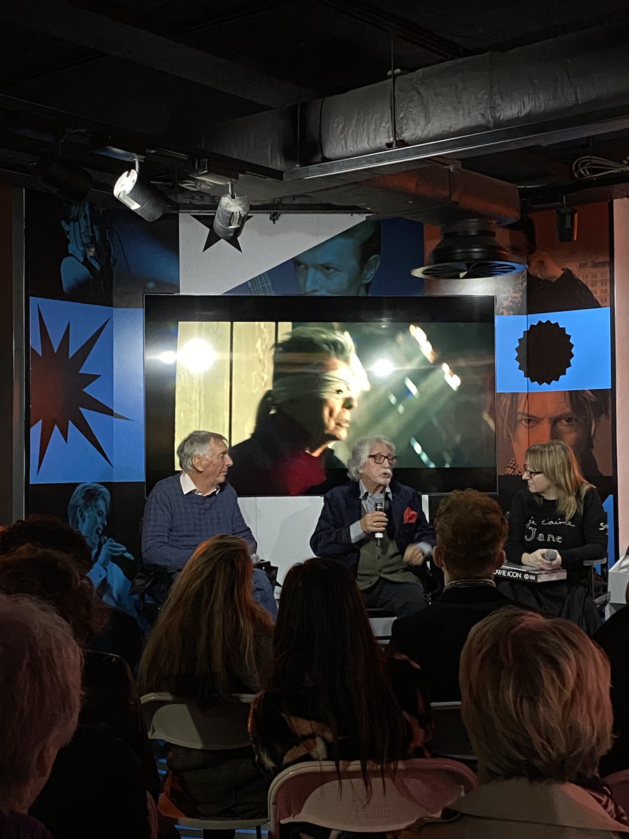 Ellie Brown (@brownellie) on Twitter photo Happy to be involved in #Bowie75 the pop up exhibition on Heddon Street celebrating all things #DavidBowie
Last night <a href="/IconicImagesNet/">Iconic Images Gallery</a> hosted a talk with Justin de Villeneuve & Vernon Dewhurst who both photographed Bowie. Happy to be involved in #Bowie75 the pop up exhibition on Heddon Street celebrating all things #DavidBowie
Last night <a href="/IconicImagesNet/">Iconic Images Gallery</a> hosted a talk with Justin de Villeneuve & Vernon Dewhurst who both photographed Bowie.