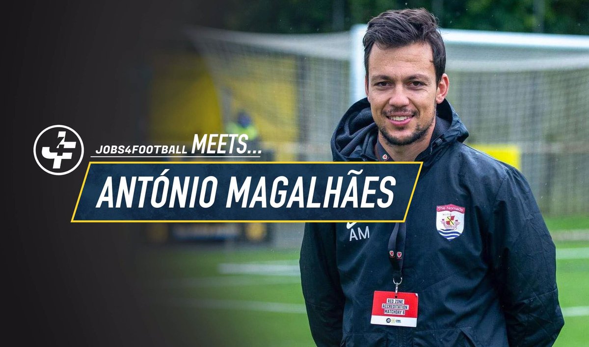 Jobs4football's tweet photo. Next up on Jobs4football meets with @liam_kennedy3.
Lisbon born coach @jpmagallanes talks about his step into coaching/analysis with no prior experience and his pathway forward in Wales.
Article:
https://t.co/oQHw0rGOzI
#Jobs4football #meets #coachprofile #onlineprofiling https://t.co/ulEaWt14Wa