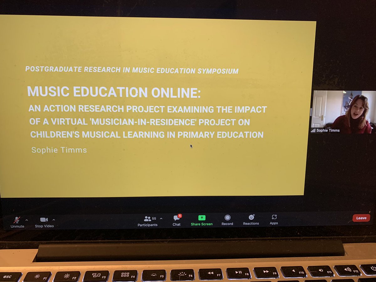 sophietimms's tweet photo. Really enjoyed presenting at #RMES2021 conference today on @horizonvoices trial of Horizon Live virtual musician project and enjoying insightful presentations from others! #onlinemusiceducation #virtualdelivery #blendedlearning https://t.co/dPkMhcqtqE