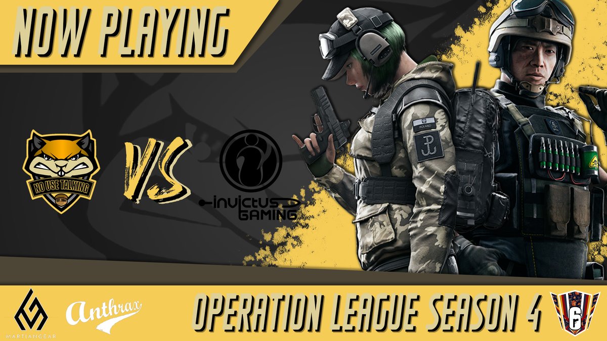 NoUseTalking's tweet photo. Don't worry, we got this 😤😤

We face @invgaming 🇸🇬 in our first match of the Operation League Playoffs at 6:20 PM SGT🌰

NUT Fam, RISE UP ✊🐿️
🔴 https://t.co/Nlte964Jrg

#werulethisgame #HUSH #RainbowSixSiege #NUTUP https://t.co/wjuoDh9fT8