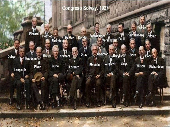 CSN_es's tweet photo. 🗓️Un 29 de octubre de 1927, se clausuraba en Bruselas la 5ª Conferencia Solvay de Física. Fue la conferencia científica más famosa de la historia.

🎖️17 de los 29 científicos que asistieron habían obtenido u obtendrían el Premio Nobel.

👉https://t.co/iD7XhpYg3R https://t.co/1glD7lprd7