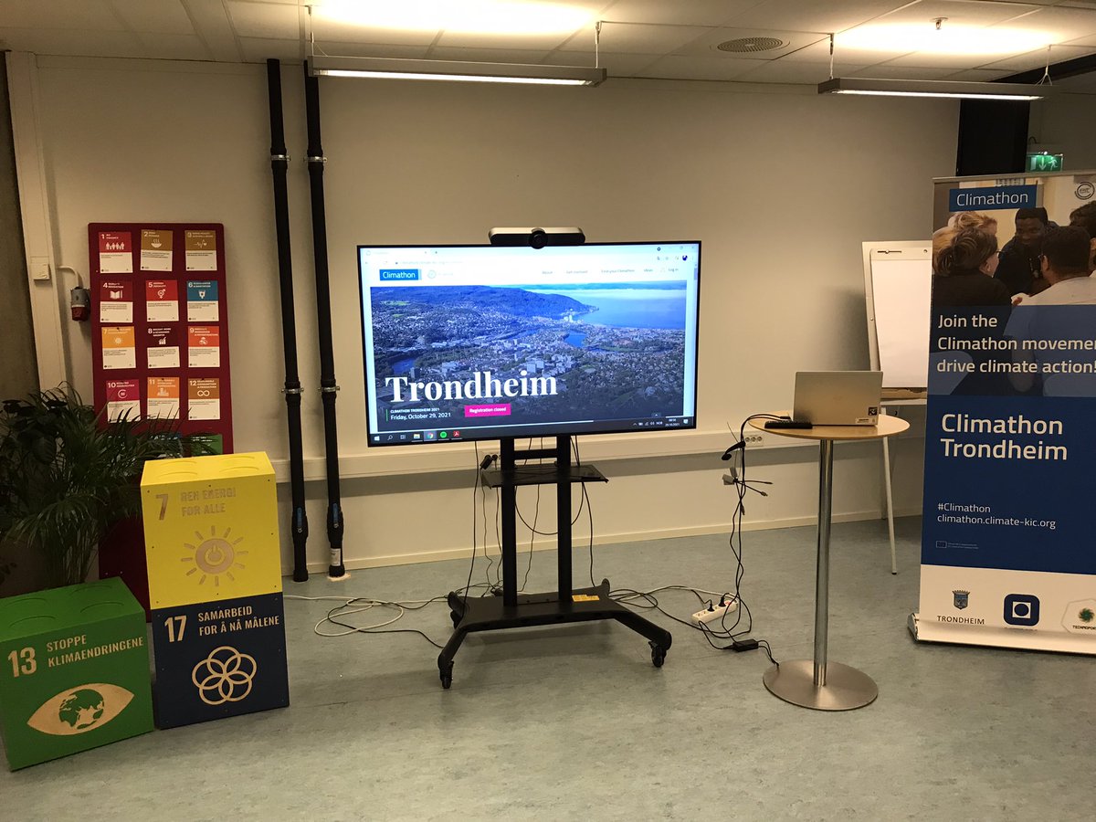 Climathon Trondheim tweet media