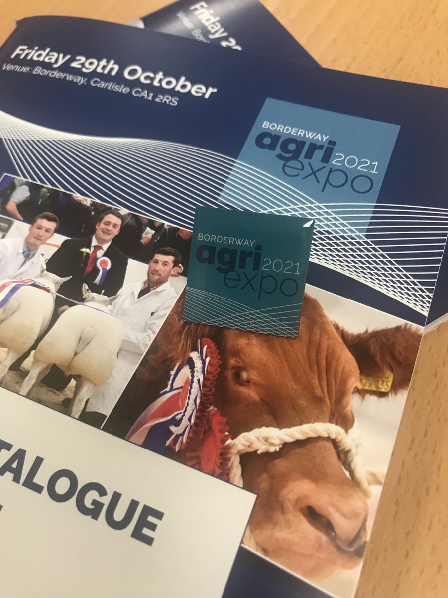 #AgriExpo busy already. Plenty going on. Grabbed a pic with Adam Henson on #lloyds stand with the marvellous Judith Hunter. Farmers Guardian team ready to go. #FarmingCan #Farm24