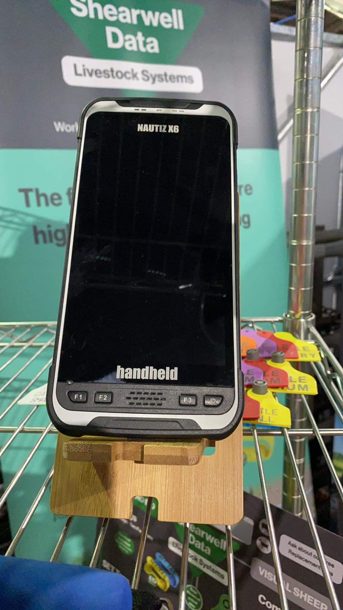 <a href="/liz_speller/">liz speller</a> &amp; James are set up &amp; ready for the Agri Expo, stand number 50. Have a great day all #AgriExpo #Carlisle #ShearwellTeam @HHFarmstock