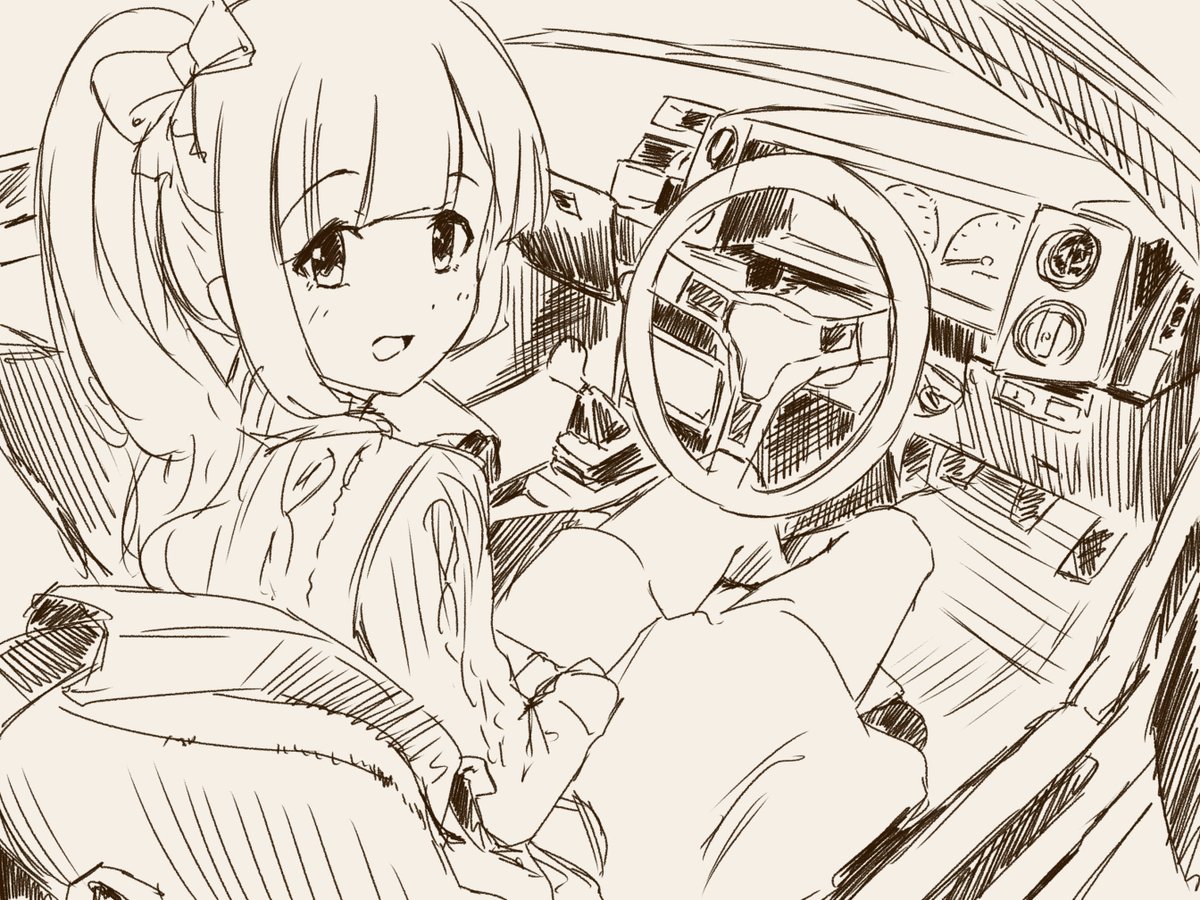この中でトレスなのは1・3枚目で、キャラ(1枚目は首のみ、3枚目は全体)は非トレス
二枚目は模写・フリーハンドで非トレスですね
こうしてみると案外どれも普通に見えるものです
1枚目は首のみなので、三枚目は手描きらしいスピード感あるラフタッチなので違和感が抑えられていると自己分析してます 