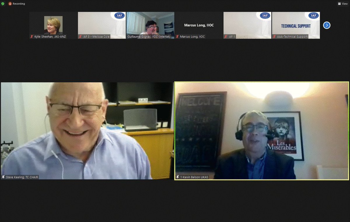 UKAS' Technical Manager, Kevin Belson, is pleased to take over the reins as Chair of the Technical Committee for the International Accreditation Forum. Thanks to his predecessor in this role, JAS-ANZ's Steve Keeling, for all his efforts to date.