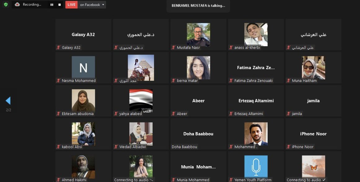 yyp2020's tweet photo. جلسة نقاشية حول: الحق في الحصول على المعلومات في الوطن العربي 

https://t.co/7XYVR2HLci

#منصة_شباب_اليمن
#YYP https://t.co/F563kebec0