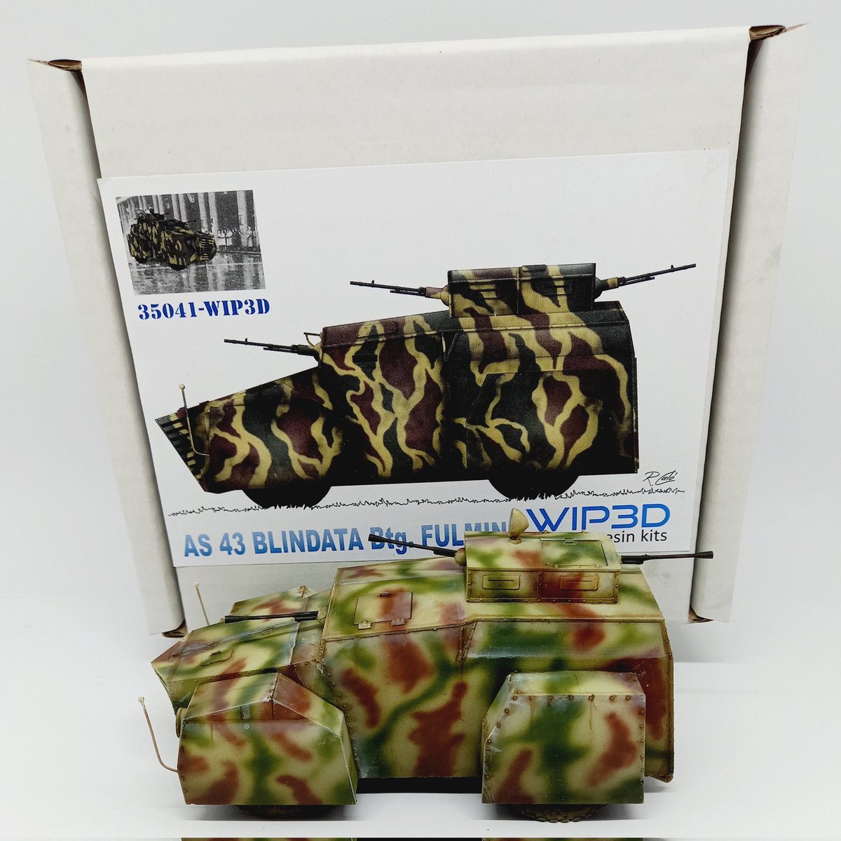 WIP3D_'s tweet photo. BLINDO AS 43 BLINDATA
1/35th scale
DISPONIBILE - AVAILABLE❗
(Model by Vincenzo Lanna)
#scale35 #stampanti3dmodena #3dprinted #3dprint #3dprinting #stampa3d #modellismo #scalemodel #scaleminiature #plasticmodel #modelkits #modelhobby #miniatures #3dprintedmodel #blindo #blindata https://t.co/S5VgislVpm