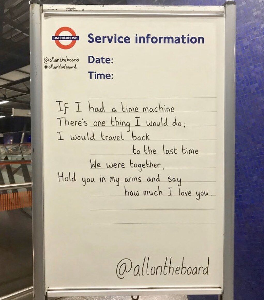 allontheboard's tweet photo. Tomorrow isn’t promised and we can’t travel back in time. 
If you are lucky enough to have people or pets you love, let them now how much you love them now. 
@allontheboard https://t.co/WmxewlqdO6
