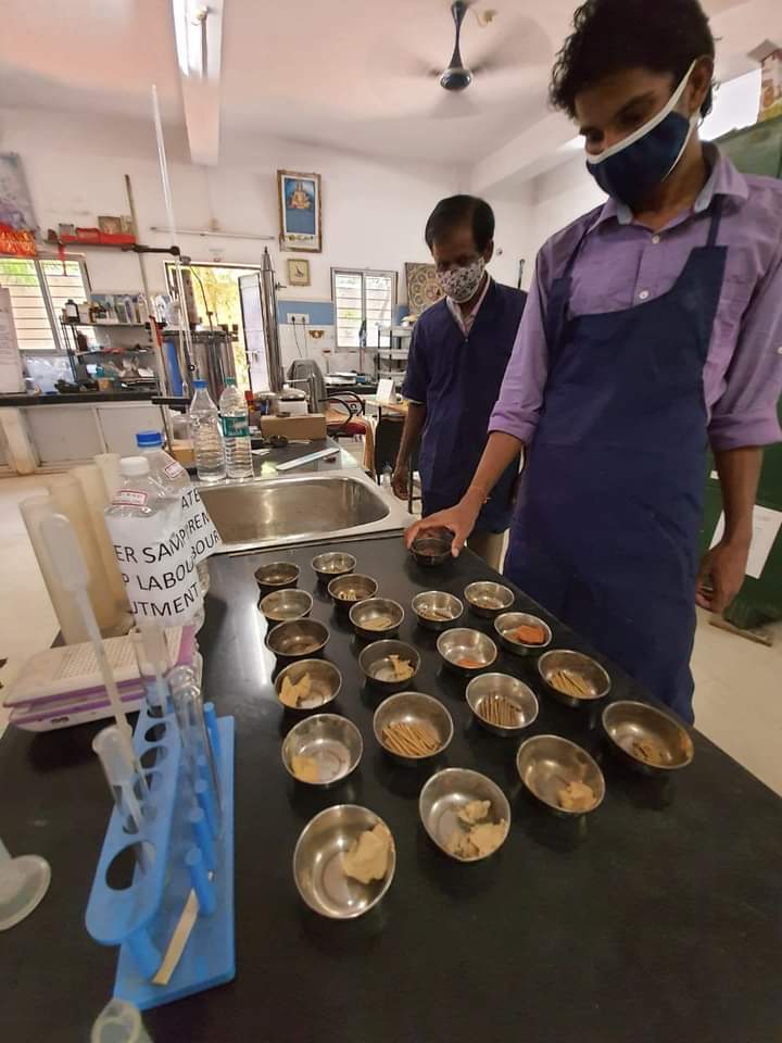 Laboratory Testing of soil for Moisture Content,  Dry Density and Swelling of the soil.