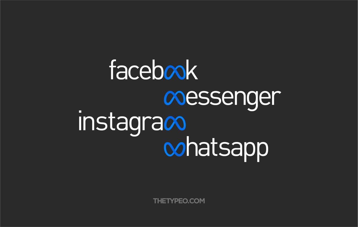OwaisRiaz's tweet photo. Welcome to the Metaverse.
.
What can be done with Oculus? Any suggestions?
.
.
#Metaverse #Meta #Facebook #instagram #Messenger #WhatsApp #Oculus #rebranding #typography #expressivetypography #wordplay #thetypeO https://t.co/9DtLR4Mj2f