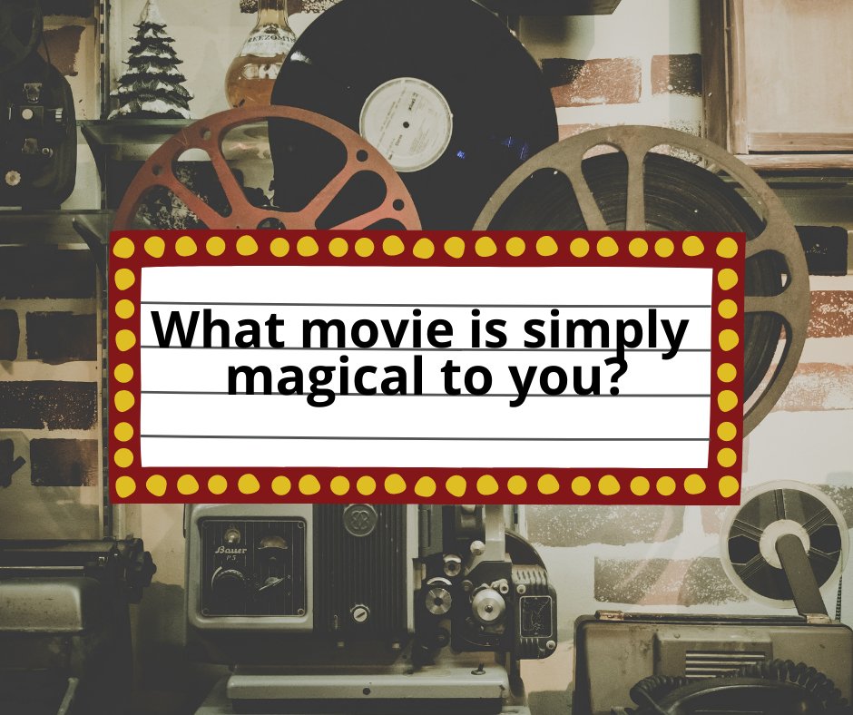 TonyaDuncanSmi1's tweet photo. What movie is simply magical to you? https://t.co/5GgjyvPU15