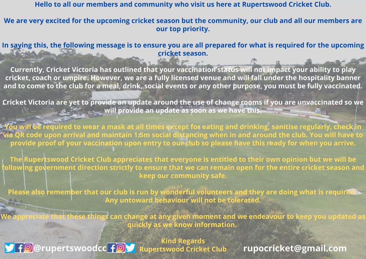 Rupertswood CC tweet media