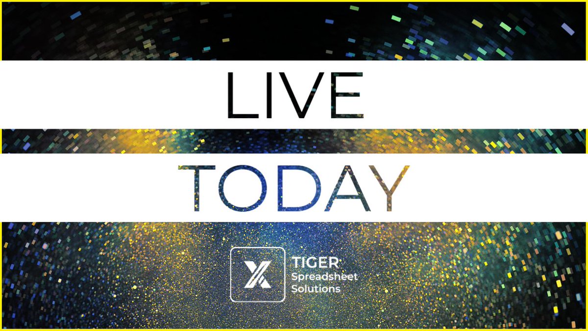 TigSpreadsheets's tweet photo. The Excel Helpdesk returns TODAY @ 1500 UK
#Excel #ExcelHelp #ExcelTraining #ExcelTips #ExcelFail #ExcelNoob #VBA #Coding #LAMBDA https://t.co/h4oaXAE1HR