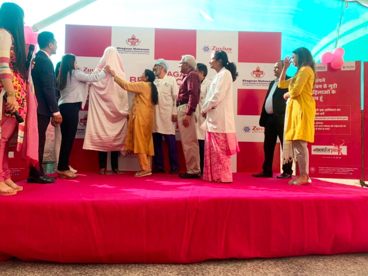 Zuvius's tweet photo. The real #menforpink &amp; a real fighter Zuvius Lifesciences @bmchrcjaipur 
Know more at https://t.co/F5sLwcpw0y
#oncology #cancerprevention #cancerawareness #cancersurvivor #cancersupport https://t.co/iUMSgCFkzT
