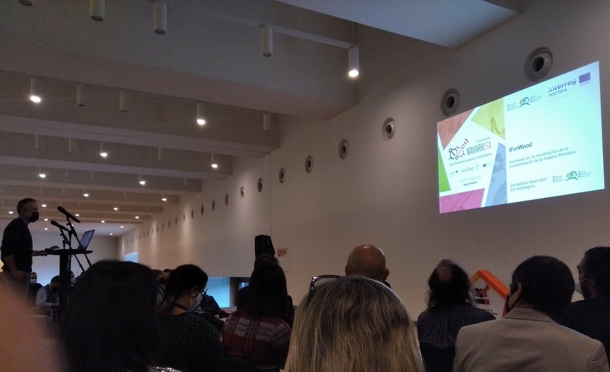 OrekanGan's tweet photo. Segunda jornada del encuentro #PoctefaNavarra en @baluarte
Presentando proyectos en los que hemos participado #iforwood, @BirdingLindus, @adnpyr, #acclimafor #green...
¡Seguimos!
#NavarraTransfronteriza https://t.co/l10aJTd3nh