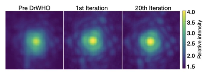 Un nouvel algorithme itératif, baptisé DrWHO, améliorant la correction d'une optique adaptative a été testé sur le ciel par <a href="/Nour_Skaf/">Nour Skaf</a> étudiante en thèse au @LesiaAstro et <a href="/SubaruTelescope/">国立天文台 すばる望遠鏡</a>.   arxiv.org/pdf/2110.14997…