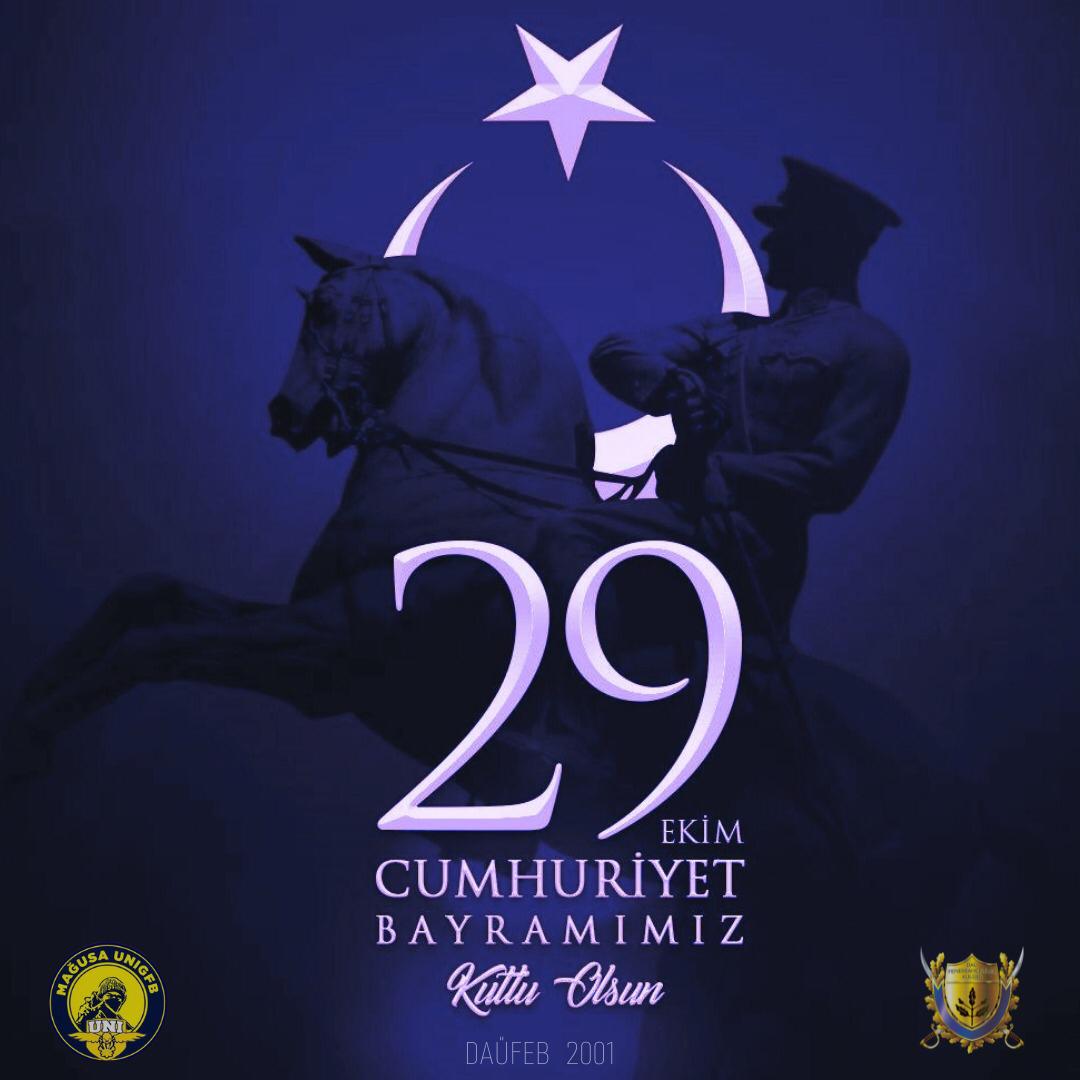 29 Ekim Cumhuriyet Bayramımız Kutlu Olsun! 

Gazi Mustafa Kemal Atatürk ve silah arkadaşlarını saygı, sevgi ve özlemle anıyoruz. #29Ekim