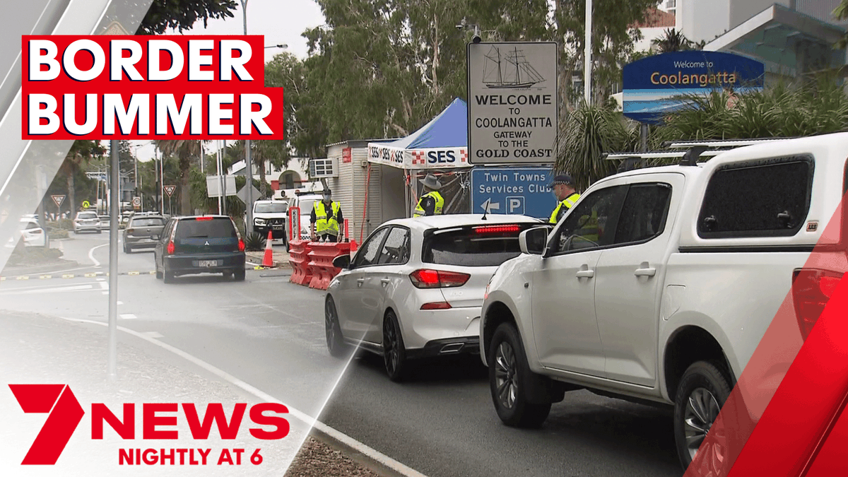 A bitter blow for businesses and holiday makers tonight with the border barricade to stay in place over the festive season. Every motorist will need to be stopped at the checkpoint until we meet 90%. youtu.be/6QdB9OckogM <a href="/samheathwood7/">Samantha Heathwood</a> <a href="/josh_ribarich/">Josh R</a>  #COVID19 #7NEWS