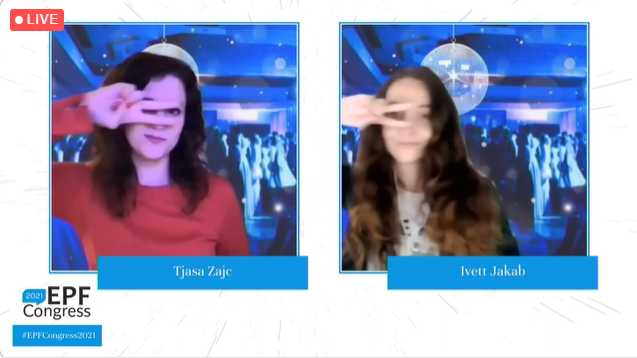 At the #EPFCongress2021, our co-hosts favourite hobby is Disco Dancing.