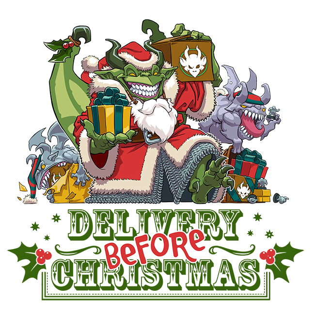 November is just around the corner: our KickStarter campaign is about to begin and many of you might be wondering if they'll be able to get their miniatures by Christmas. We are more than certain that we can get you all our products by Christmas!