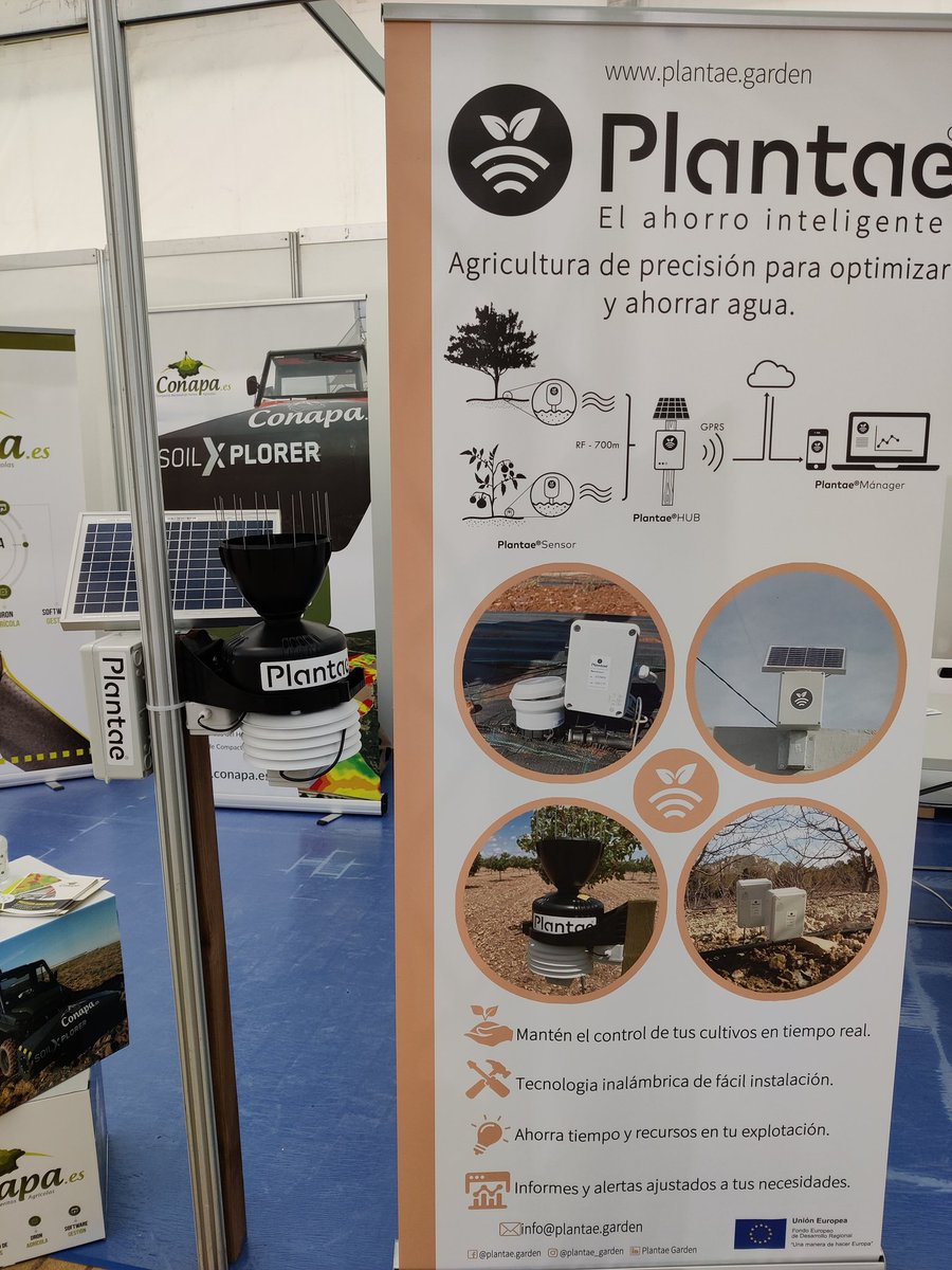 expofare's tweet photo. 💧 Expositores #EXPOFARE21 🌱 @PlantaeGarden es una #tecnología inalámbrica enfocada a la agricultura profesional para optimizar el #riego aumentando la productividad a través de sensores de humedad en tierra y otros parámetros 📲📊 

🔹 https://t.co/BW247tjBRu https://t.co/A86VYATREg