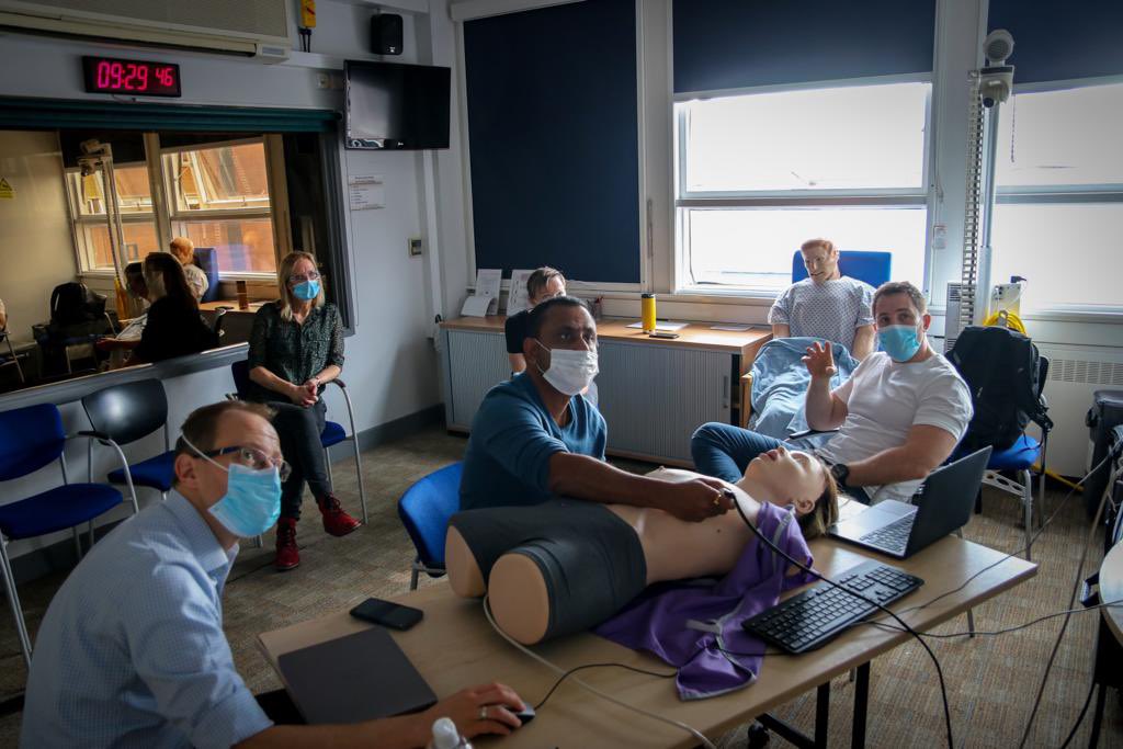 South London Intensive Care Echo tweet media