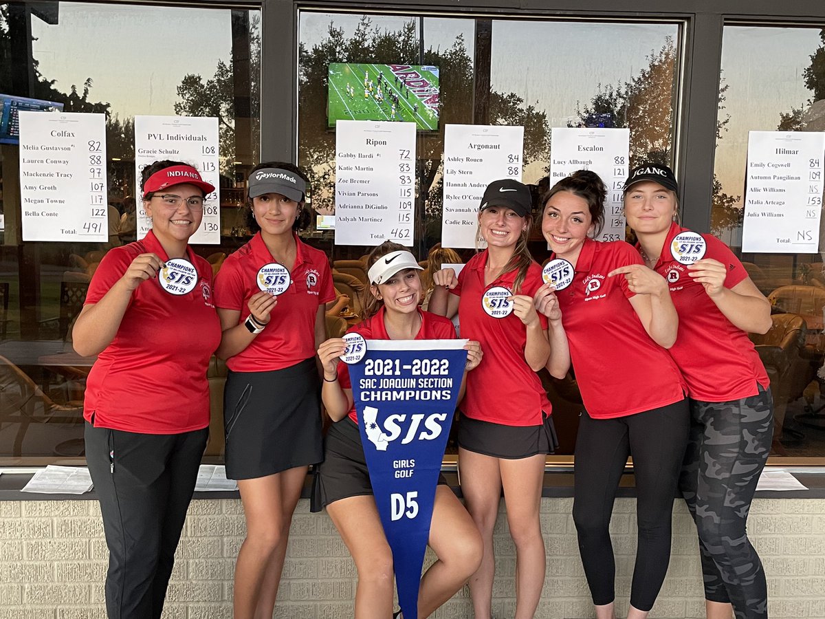 karina_ilardi's tweet photo. Bringing home a D5 Sac-Joaquin Section Championship! Congrats @gabbi_ilardi on your low medalist round today👏🏻  @cifsjs #evenpar #lowmedalist #teameffort https://t.co/oxb1S6GH8F