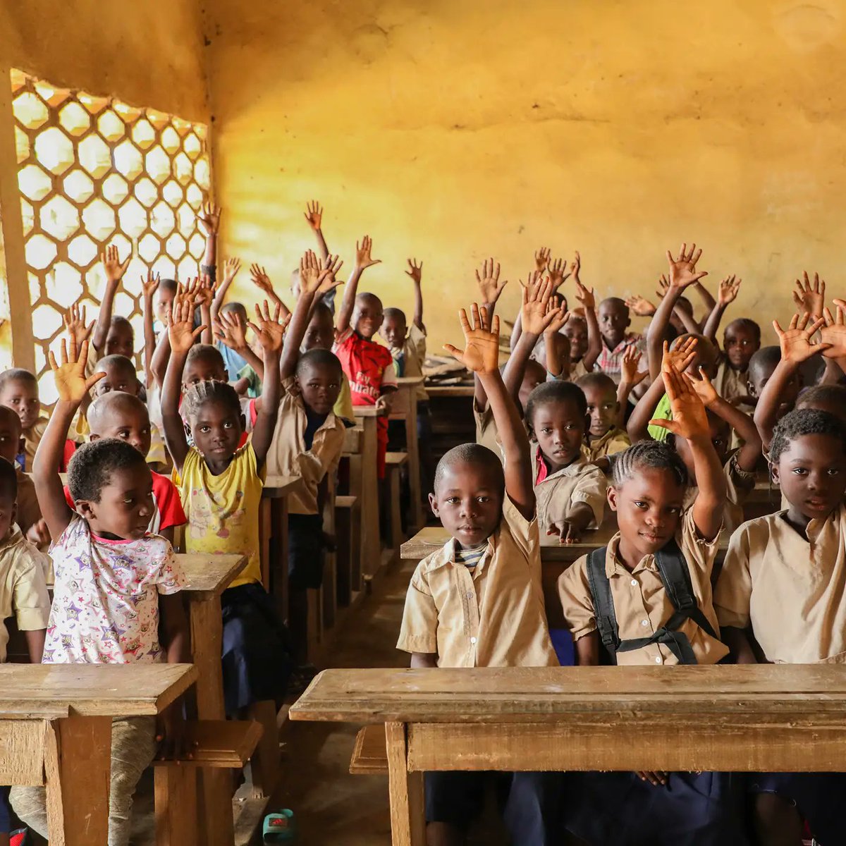 UNICEFcongoBZV's tweet photo. Grâce à l’action des membres des comités de protection de l’enfant de la #Lekoumou, depuis 2015, 5️⃣2️⃣1️⃣ enfants vulnérables dont 2️⃣0️⃣4️⃣ filles ont été scolarisés.
#PourChaqueEnfant, le droit à une éducation de qualité ! 📚✏📕 https://t.co/NHOvogebJ9