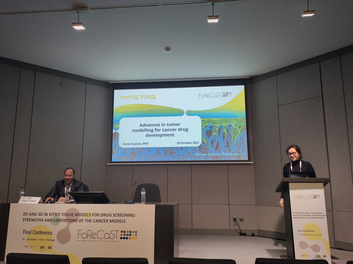 Olesia Dudik (@olesiadudik8) on Twitter photo The first keynote speaker at the morning session of last day of Final <a href="/ProjectForecast/">FoReCaST project</a> Conference Dr. Karla Queiroz from Mimetas BV, the Netherlands delivering very interesting talk on #OrganoPlate based #tumor models The first keynote speaker at the morning session of last day of Final <a href="/ProjectForecast/">FoReCaST project</a> Conference Dr. Karla Queiroz from Mimetas BV, the Netherlands delivering very interesting talk on #OrganoPlate based #tumor models