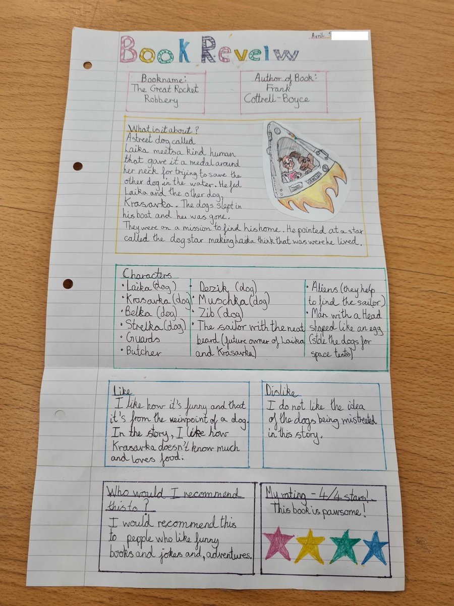 HerewoodeAcad's tweet photo. Some of our Year 7 and 8 English students here @newcollegeleice were asked to write a book review of the book they were reading and wow some of the reviews have been amazing. A huge well done to Avril, Lisa, Nicola and Tiachannay #ThisIsUs #inspiredtoread #bookreviews https://t.co/el8NttrHXp