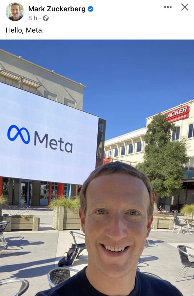 Hello, Zuckerberg.
