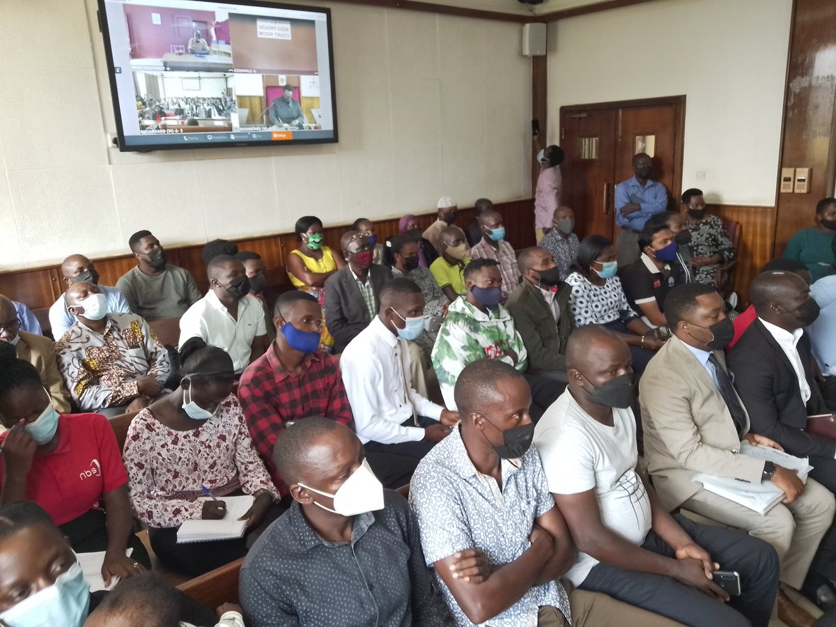 deborahnamamon1's tweet photo. The hearing of Hon Muhammad Ssegirinya's bail application at Buganda Road court flops.
The accused was not able to appear in court since is getting medication at Luzira murchison Bay . #ubctonight #ubcleero #startvagenkizo https://t.co/21rrOdi9GU