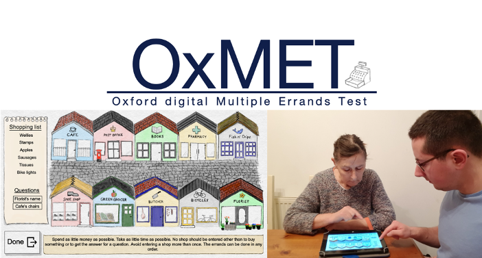 OxExpPsy's tweet photo. Sam Webb @saffello96, one of our DPhil students, recently received an @thestrokeassociation postgraduate fellowship award to examine the validity of a digital multiple errands test in a shopping scenario for use in neurorehabilitation settings (like #OSRU @OxfordHealthNHS). https://t.co/xgbkuTKNst