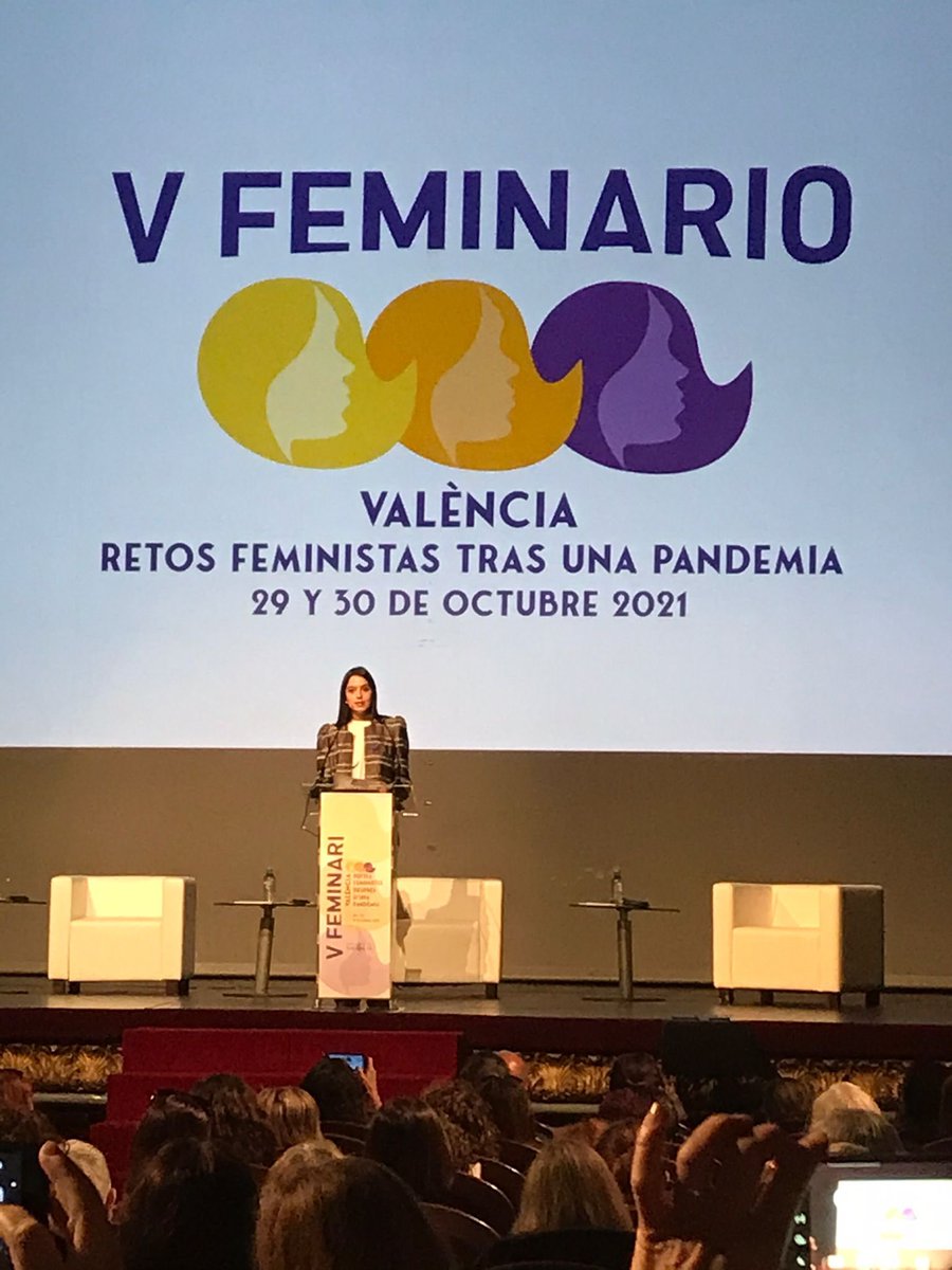 Amparo_Soria's tweet photo. Hoy presento con orgullo el #VFeminariValencia de la @dipvalencia con un equipo increíble y con un cartel de ponentes que abordarán todos los retos feministas tras una pandemia. https://t.co/hH5FX3FDlx