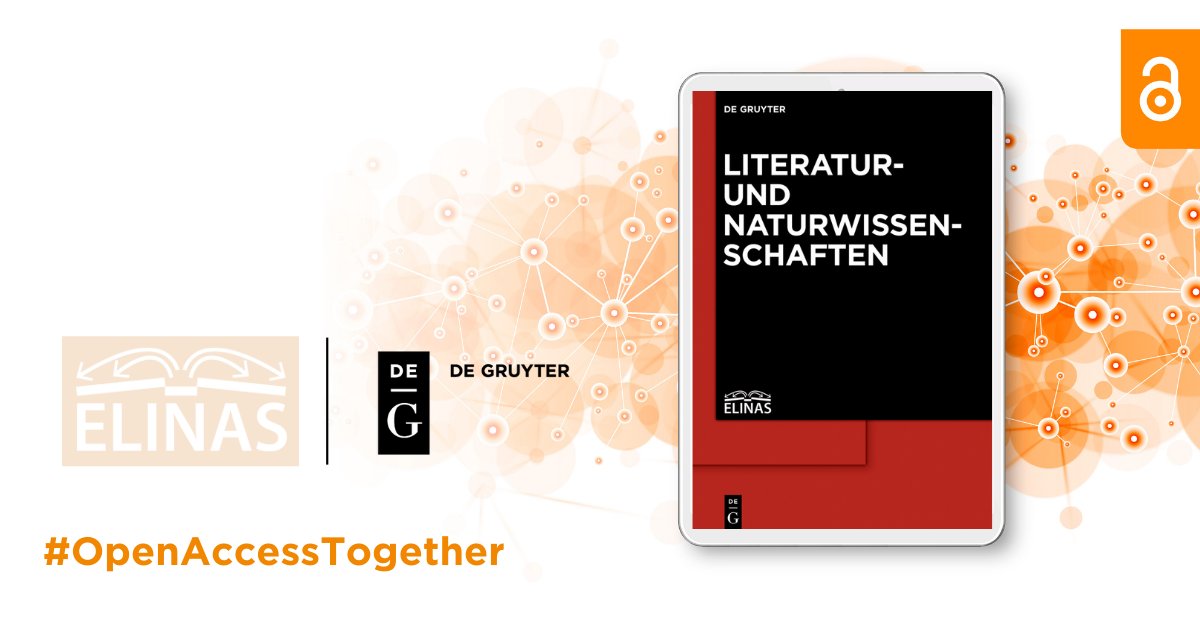 degruyter_lit's tweet photo. The #OpenAccess publication of the "Literatur- und Naturwissenschaften" series? Made possible by the Erlanger Forschungszentrums für Literatur- und Naturwissenschaften (ELINAS)! @UniFAU

🌱https://t.co/boPPomUzNi

#OpenAccessTogether
#OAWeek https://t.co/anf19NrY8h