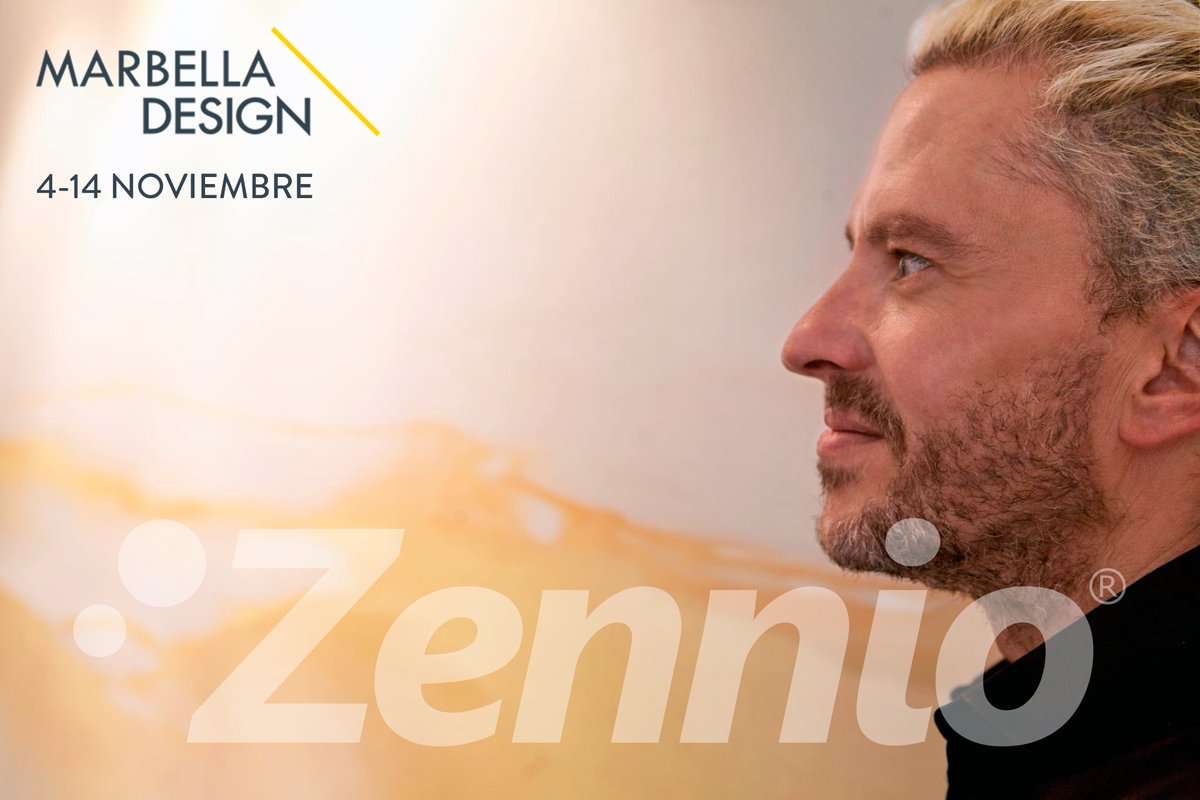 ZennioSpain's tweet photo. ¡Una semana para #MarbellaDesign2021! 

Vive una experiencia fascinante gracias a diseñadores e interioristas de la talla de @fcosilvan en conjunto con #Zennio

¿Quieres asistir a Marbella Design? 
Escribe a prensa@zenniospain.com y pide tu invitación 

*Invitaciones limitadas https://t.co/liqFgmYlln