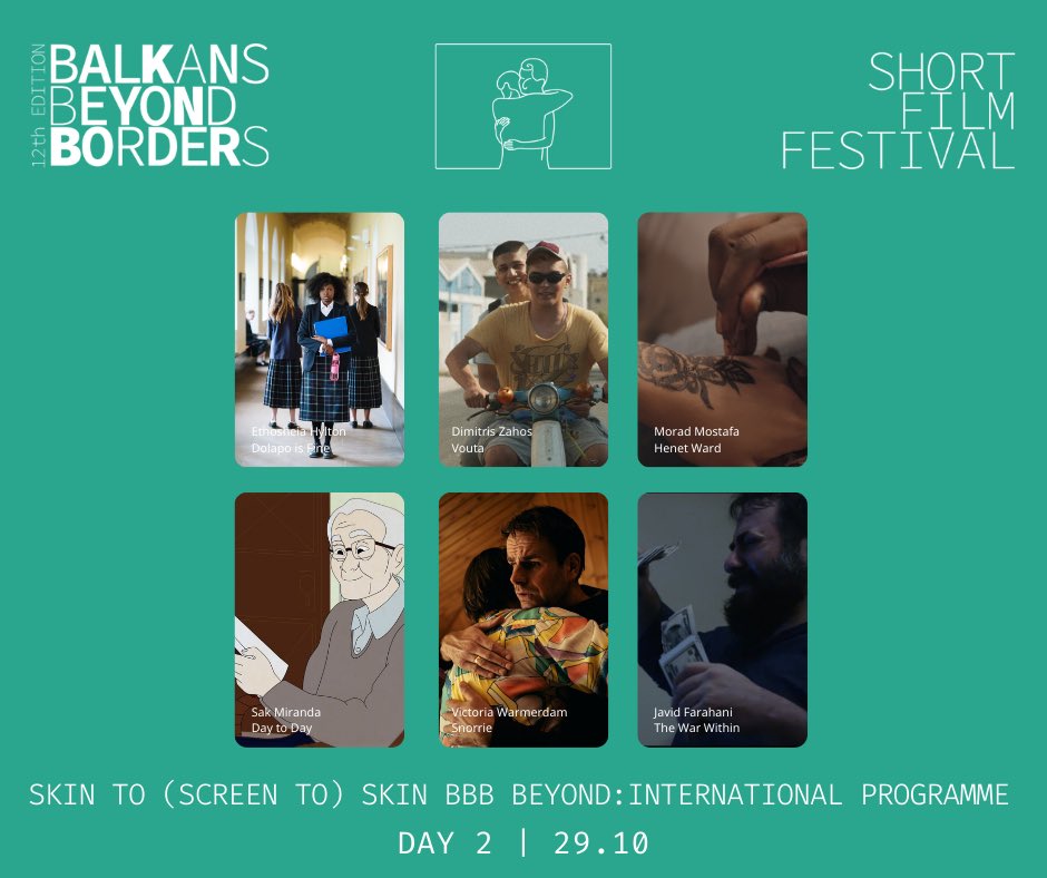 BalkansBB's tweet photo. #12thBBBShortFilmFestival

Join us in Kosovo 🎉

📆Day 2 

🎬Programme https://t.co/gqGCxQgmep