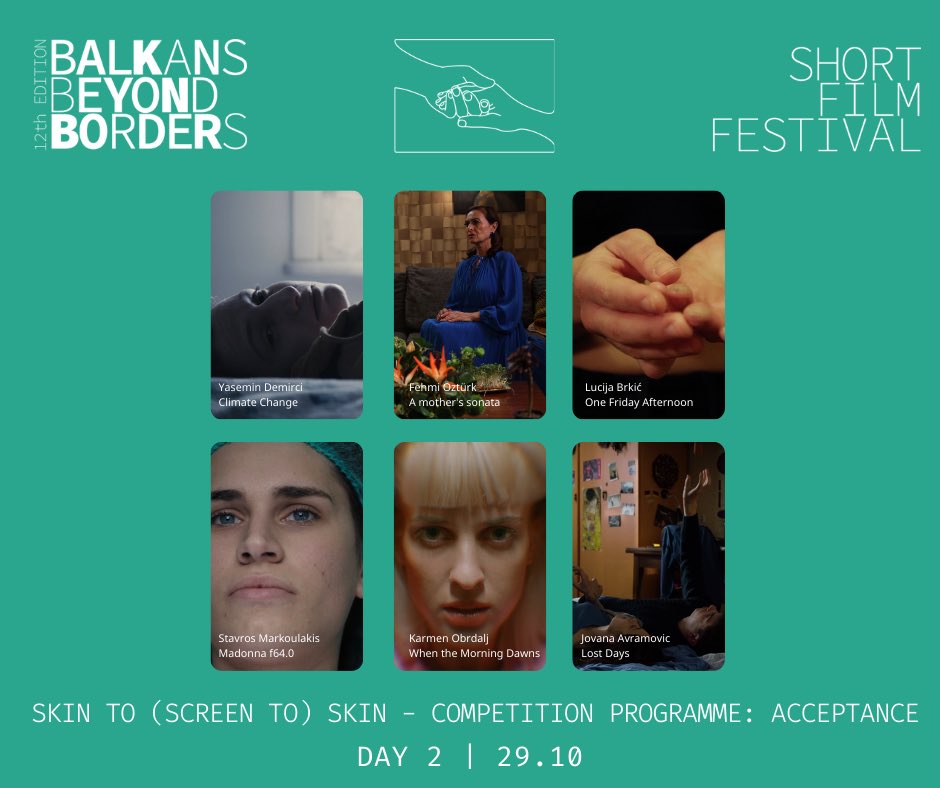 BalkansBB's tweet photo. #12thBBBShortFilmFestival

Join us in Kosovo 🎉

📆Day 2 

🎬Programme https://t.co/gqGCxQgmep