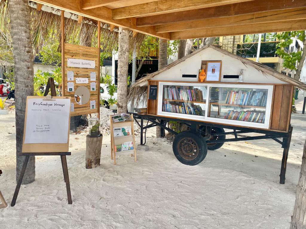My Favorite Memories from Maldives: Donating books to the Maldivian people to support English language learning